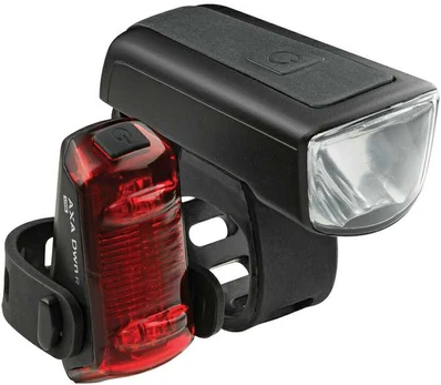 AXA Light set DWN 30/DWN USB Basic 30 Lux + 1 LED, USB-C