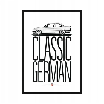 Plakatas Paveikslas ant sienos Bmw E30 Classic German