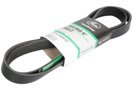 V formos rumbuoti diržai GATES 8PK1668HD