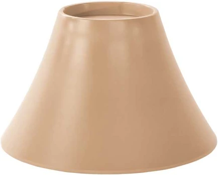 Bowl/platter base, 10 cm, beige
