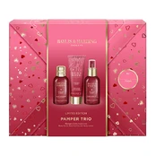 Baylis & Harding Midnight Cherry Gift Set 3 pcs Moterims kaina