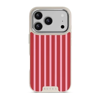Strawberry Jam - iPhone 17 Pro Case, Elite Light (MagSafe) / Silver