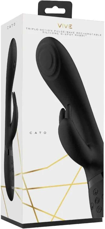 ShotsToys Wibrator - Pulse G-spot Rabbit - Juodas