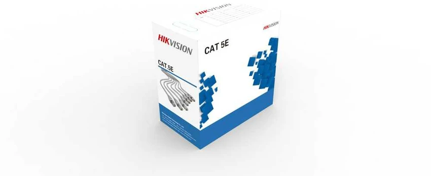 Kabelis ryšio Hikvision UTP 5E Hikvision DS-1LN5E-E/E (305m.)