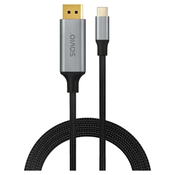 Kabelis CL-208 USB-C-DP 1.2, 2 m, „SAVIO“