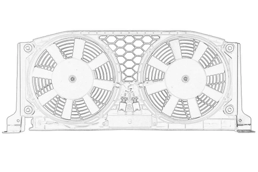 Radiatoriaus ventiliatorius Tinka: IVECO