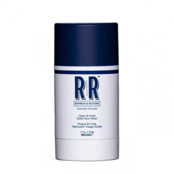 Kietas veido prausiklis vyrams Refresh & Restore Solid Face Wash, 50 g