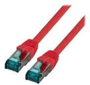 EFB RJ45 Patch kabelis S/FTP, Cat.6A, LSZH, 1m, puv