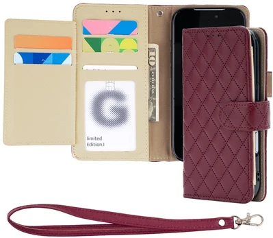Dėklas Mercury Luxe Diary do iPhone 17 Pro / 18 Pro bordinė