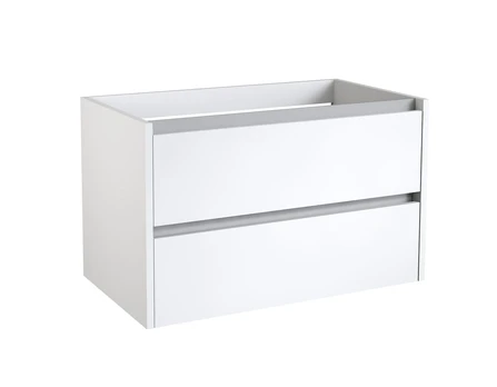 Apatinė spintelė Kame City 80 cm, balta blizgi