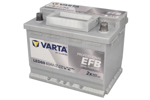 Akumuliatorius VARTA EFB932060064 12V 60Ah 640A D+