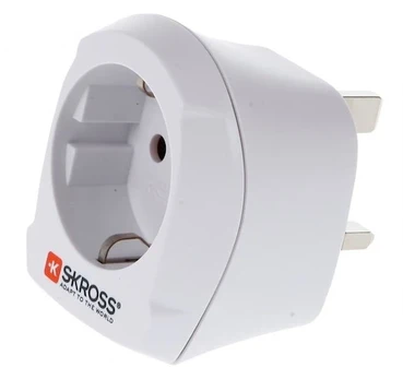 Adapteris UK kištukas – Europa lizdas 230V 7A SKROSS