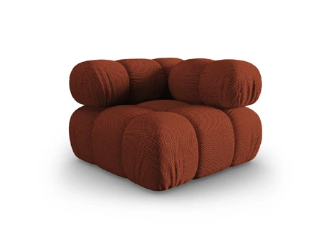 Modulinės sofos dalis - kampas, Bellis, 1 sėdynė, 94x94x70, plyta