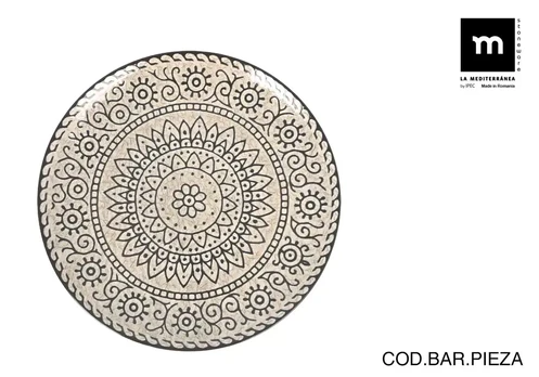 Lėkštė Sole, keramika, D 26 cm, vnt