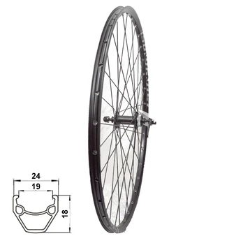 Priekinis ratas 28/29" Rodi, d-brake CL, 32H, QR