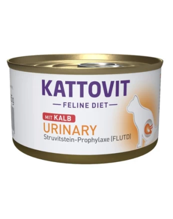 KATTOVIT Feline Diet Urinary Veal veršiena 85 g