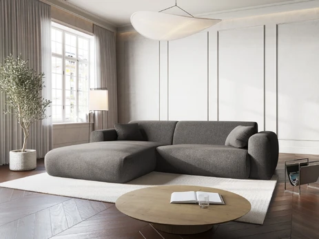 Left Corner Sofa, "Nolio", 4 Seats, 235x170x72 Made in Europe