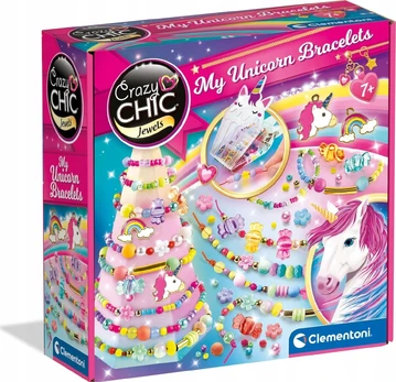 Clementoni CLE Crazy Chic bransoletki su jednorożcem 50882