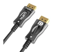 Claroc Cable Claroc DisplayPort 1.4 AOC 8K optinis kabelis 20 m kaina