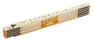 Išlankstomas metras Bahco WR2-MM, 2 m kaina