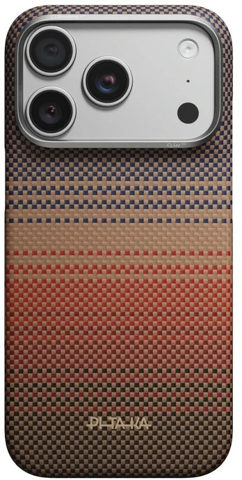 Dėklas Burga Pitaka Edge Case, Sunset – iPhone 18/17 Pro