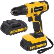 Akumuliatorinis gręžtuvas Powerplus X POWX00435 20V, su akumuliatoriumi kaina