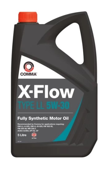 Variklių alyva COMMA X-FLOW (5L) 5W30 X-FLOW LL 5W30 SYNT. 5L