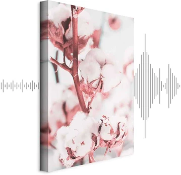 Artgeist Paveikslas - Blooming Cotton (1 Part) Vertical