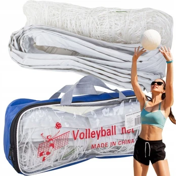 Tinklinio Tinklas 9,5x1 m Su Sustiprinta Virve