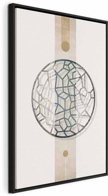 Artgeist Paveikslas - Circle with Artistic Details (1-part) - Abstract Shape