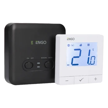 Engo E20i belaidis Wifi termostatas 16A, baltas