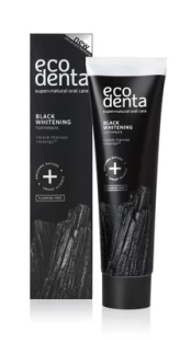 Dantų pasta Ecodenta Black Whitening, 100 ml kaina
