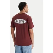 Billabong Marškinėliai Orbit Arch EBYZT00522 Vyšninė Regular Fit