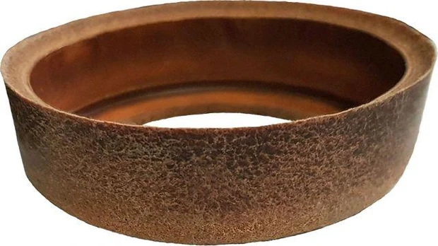 Oxhide gasket for hand pump