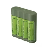 GP Everyday B421 4× AA ReCyko 2700 USB battery charger kaina