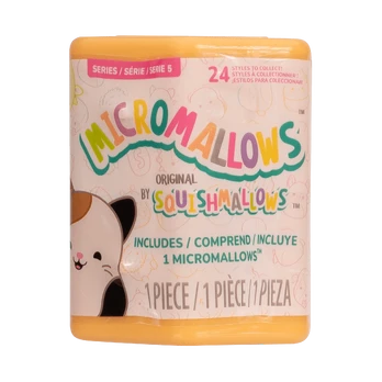 SQUISHMALLOWS W5 Paslaptingas pliušinis gyvūnėlis „Micromallows“