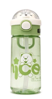 Vaikiška vandens gertuvė 550 ml, žalia
