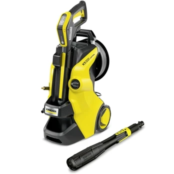 Aukšto slėgio plovykla KARCHER K 5 Premium Smart Control Flex, slėgis iki 145 bar, vandens srautas 500 l/h, galia 2,1 kW