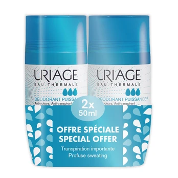 Rinkinys Uriage dezodorantai POWER3 50ml x 2 vnt.