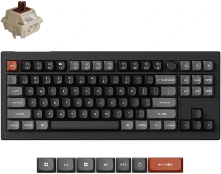 Klaviatūra Keychron V3 Ultra (Juoda)