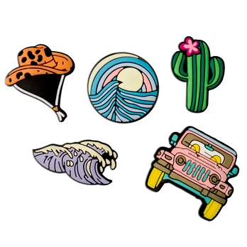 Telforceone 3D Sticker Summer 5pcs set