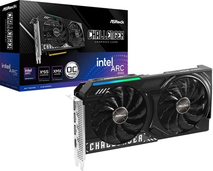 Asrock Graphics card B580 CHALLENGER 12G OC GDDR6 192bit 3DP/HDMI