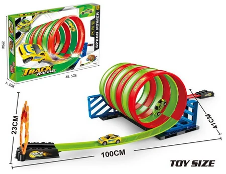 Twisted Loop Race Track Launcher