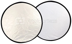 Falcon Eyes Reflector CFR-42S Silver/White 107 cm kaina