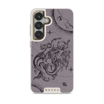 Virgo - Samsung Galaxy S25 Case, Elite Light (Magnetic) / Gold / Purple