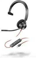 Ausinės Hp Poly Polimerinis „Blackwire 3310 Mono USB-C HS + USB-C/A“