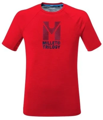 Vyriški marškinėliai Millet Trilogy Icon, raudoni