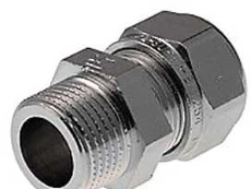 Aalberts integrated piping systemsBV Overg. 1/2 - 15 MM M/np. - Forkr. Kompressions Fit.