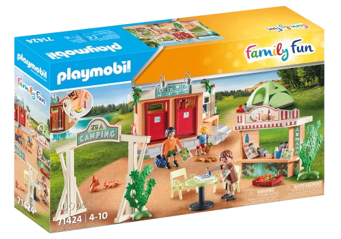 Konstruktorius Playmobil Campsite 71424, plastikas