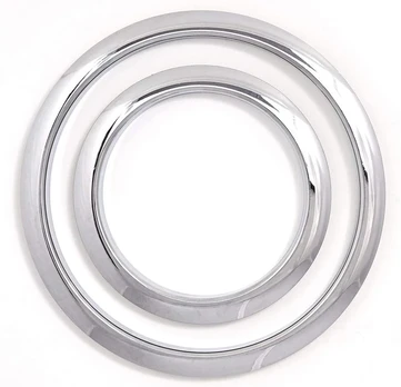 Gibraltar sc-gphp-5c 5 colių port hole protector žiedas, chromas